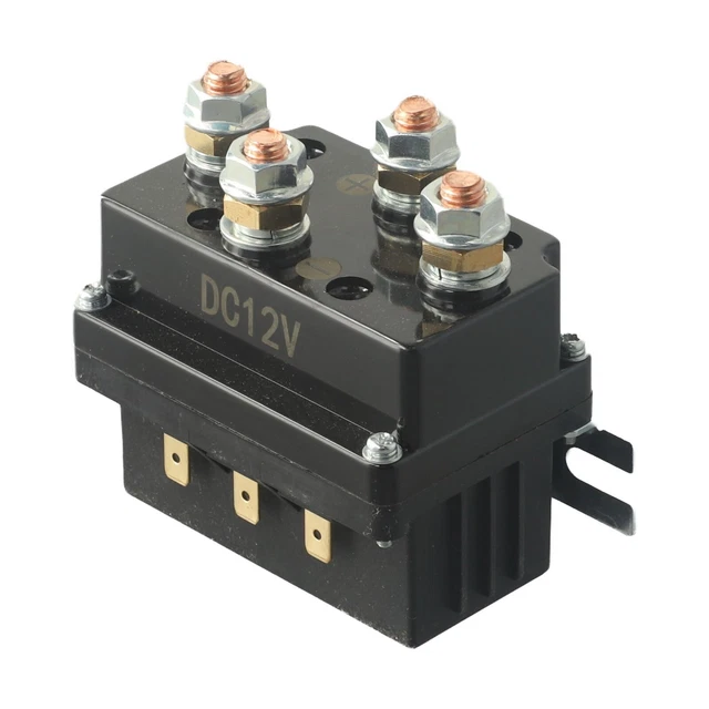 Relais Compact 500A 24V Pour Treuil électrique - Compatible 4x4, ATV, SUV, Tout Terrain