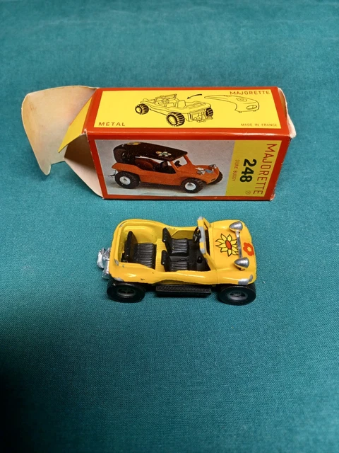 V RITABLE ANCIENNE Majorette Dune Buggy Boite d origine r f