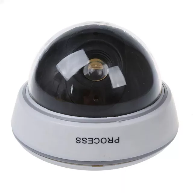 4X(Camara de seguridad de Simulada Cupula Luz LED simulada CCTV IP Camara t4900