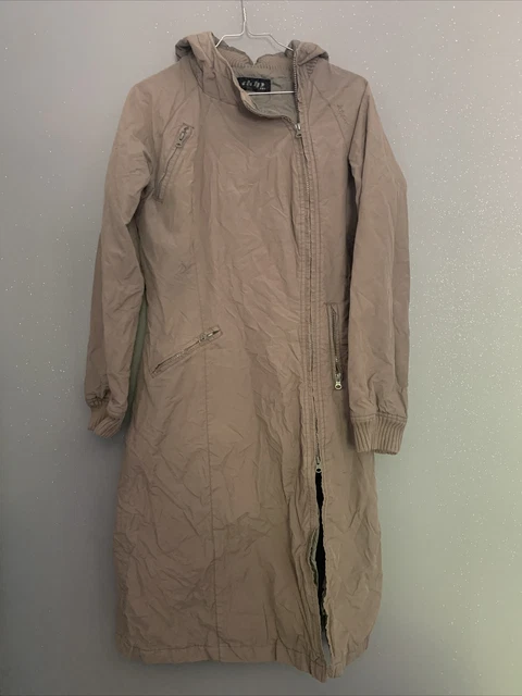 Manteau Fourrure NiSeng Manteau Long Femme Hiver Uni Veste