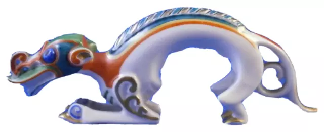 Rosenthal Porcelain Grotesque Funky Dog Figurine Figure Porzellan Figur Art Deco