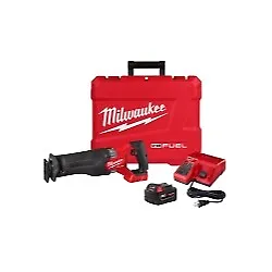 Sierra de recetas de sierra de combustible Milwaukee Electric Tools 2821-21 M18 - 1 batería Xc5.0