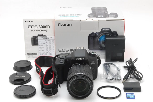 CANON EOS 8000D Digital Camera EF-S 18-135 IS STM kit JAPAN[MINT
