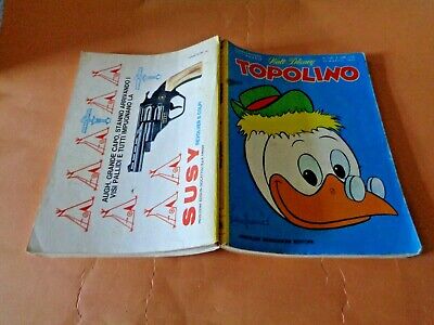 Topolino N° 747 Originale Mondadori Disney Buono 1970 Bollini E Cedola