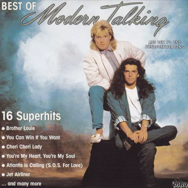 Best of MODERN TALKING - CD - 16 SUPERHITS