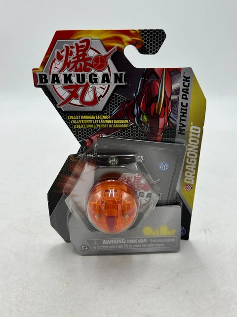 Bakugan Mythic Pack Dragonoid Transluscent Gold NEW Ultra Rare Bakugan Mythic Pack Dragonoid Transluscent Gold NEW Ultra Rare