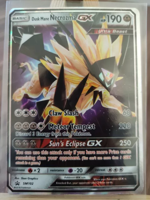 Dusk Mane Necrozma GX (SM102) [Sun & Moon: Black Star Promos]