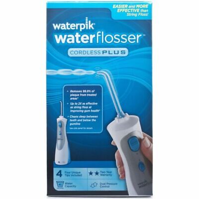 Flosser de agua inalámbrico Waterpik Plus WP-450UK - nuevo (PVP £60)