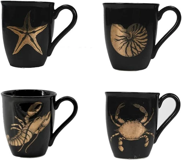 Comfy Hour Ocean Voyage Collection 15oz Ocean Crab Lobster Conch Starfish
