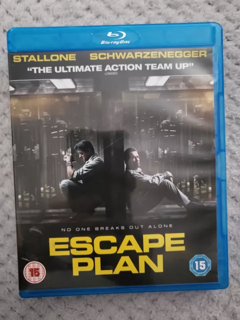 Escape Plan Blu-ray (2014) - Great Condition!