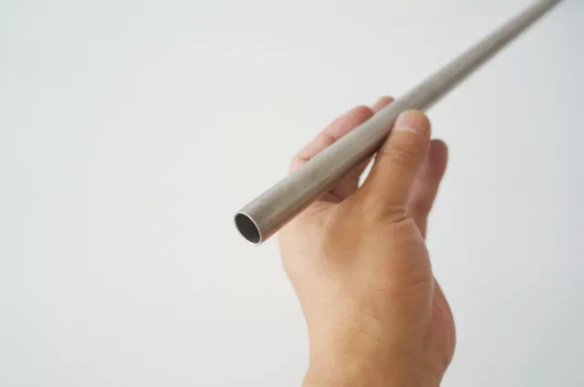 Grade 9 Titanium Tube ( .75" x .035" x 72" ) Metal Pipe 3/4 in Round Tubing 2pc