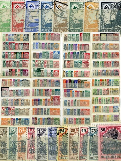 #861 Deutschland Reich Classic Collection 380 Unterschiedlich Vom Alten...