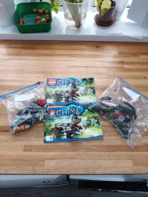 LEGO LEGENDS OF CHIMA: Crawley's Claw Ripper (70001) Complete with Instructions