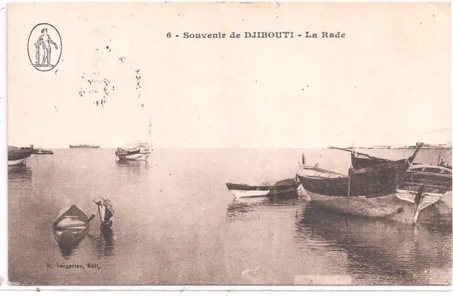 CPA - Souvenir of Djibouti - La Rade