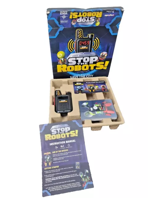 NEW stop the robots cooperative talkie kids childrens card game puzzle toy 7y+