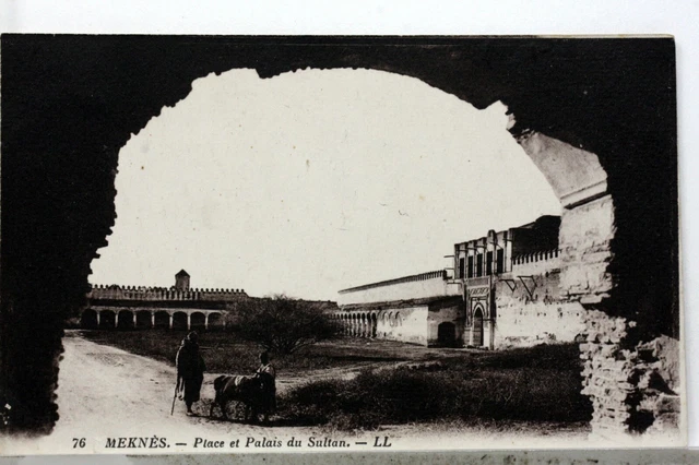 Palais Du Sultan Meknes  Maroc  Afrique Cpa Carte Postale Postcard  Ma375