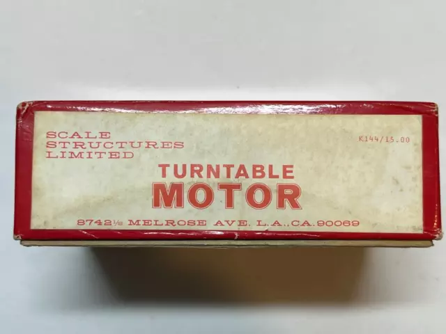 SS Ltd - Turntable Motor for Roundhouse - Kit #144