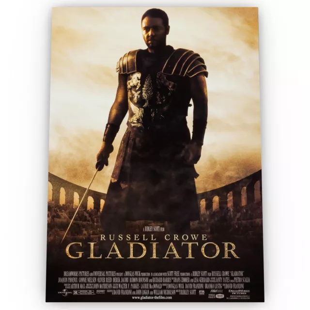 Gladiator Movie Poster Satin High Quality Archival Stunning A1 A2 A3