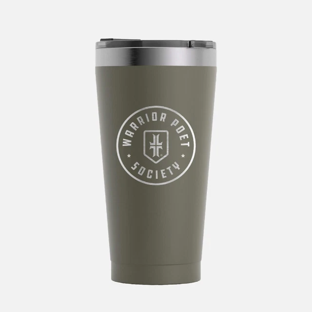 NEW Warrior Poet Society -RTIC 16 oz tumbler -OLIVE