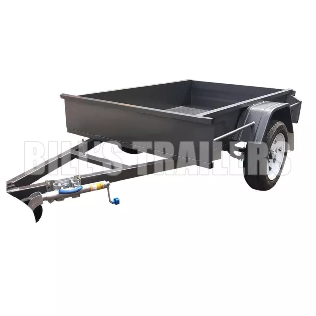 6x4 Heavy Duty Trailer With 12'' High Sides | Brand New Tyres | Australian Made