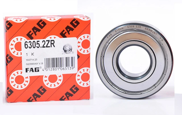 FAG 6206.2ZR Deep Groove Ball Bearings 30x62x16mm