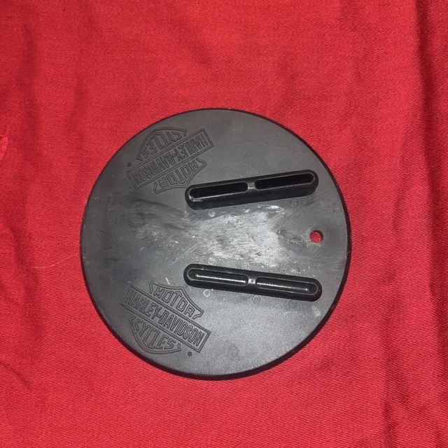 thumbnail interactive-video image 1 of Harley-Davidson Jiffy Stand Coaster – OEM 94647-98, Made In USA 1 of 3