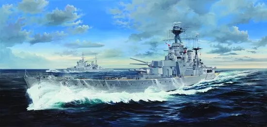 Trumpeter 03710 1/200 HMS HOOD Model Kit