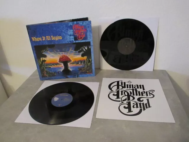 ALLMAN BROTHERS BAND: Where It All Begins, 180g WAX, EU 2015, 12"/ 2 LP, MINT!