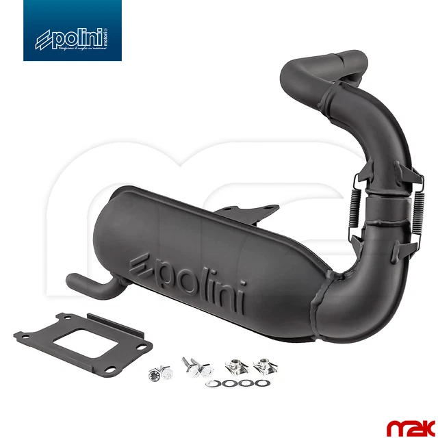 Marmitta Sportiva Racing Polini Corsa Corta Piaggio Ape 50 Tutti I Modelli