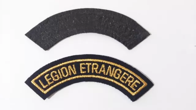 Patch / écusson de bras pour mission OPEX Banane  Légion Étrangère