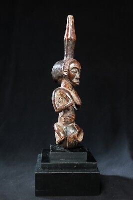 Luba, Female Ancestor Sculpture, D.R. Congo, Central African Tribal Arts