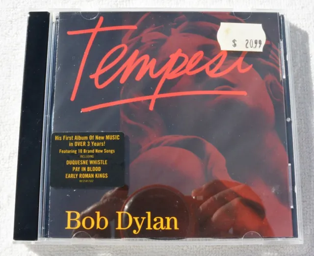 Bob Dylan - Tempest 2012 CD EX/NM