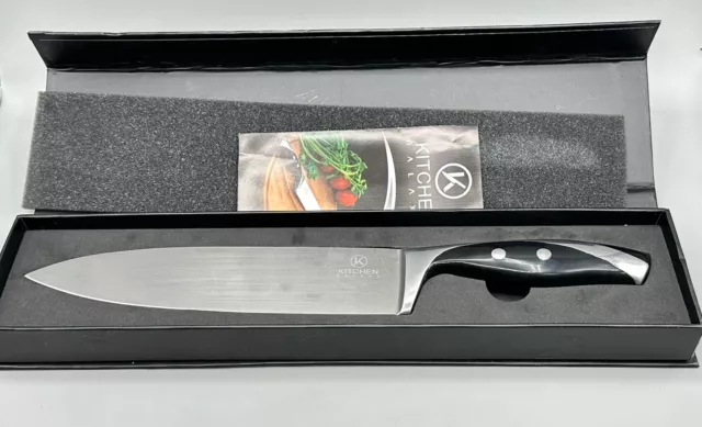 KITCHEN GALAXY 8in” CHEF KNIFE COOKING PROFESSIONAL IN CASE