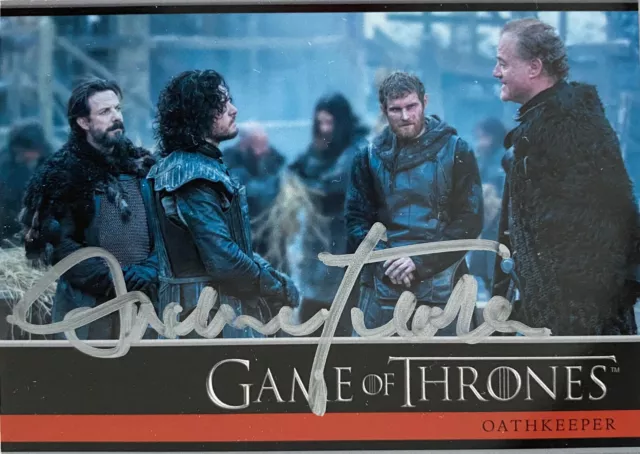 Owen Teale · Game of Thrones · Ser Allisar Thorn · Sammelkarte · Autogramm