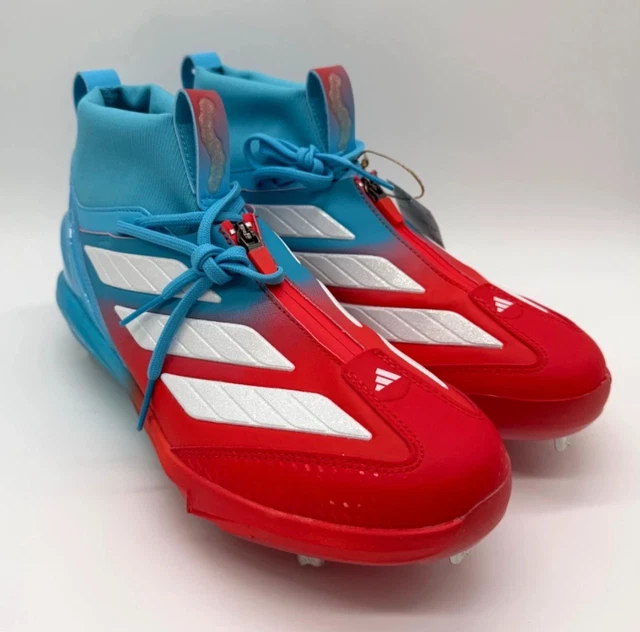 NEW MENS 10 Adidas Adizero Impact+ 2.0 Candy Metal Baseball  display picture 1