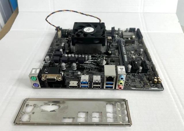 ASUS PRIME A320M-K Motherboard AM4 AMD CPU Cooler Micro-ATX