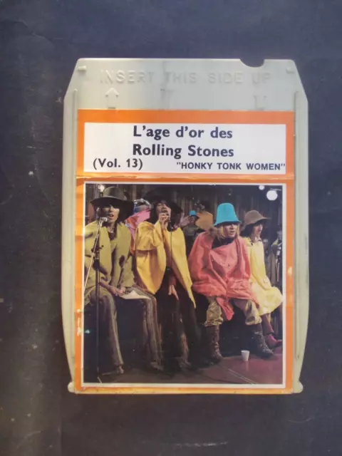 ROLLING STONES Rarissime cartouche audio Decca Honky Tonk Women Jumpin Jack F !
