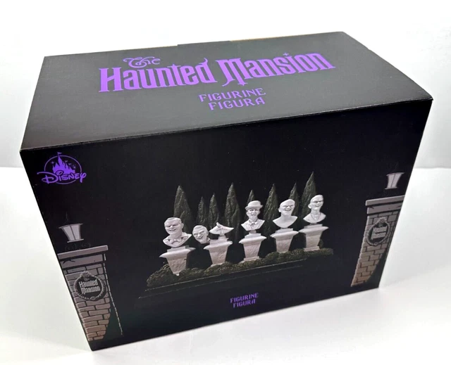 DISNEY HAUNTED MANSION Singing Busts Ghosts Heads Figurine Lights, N