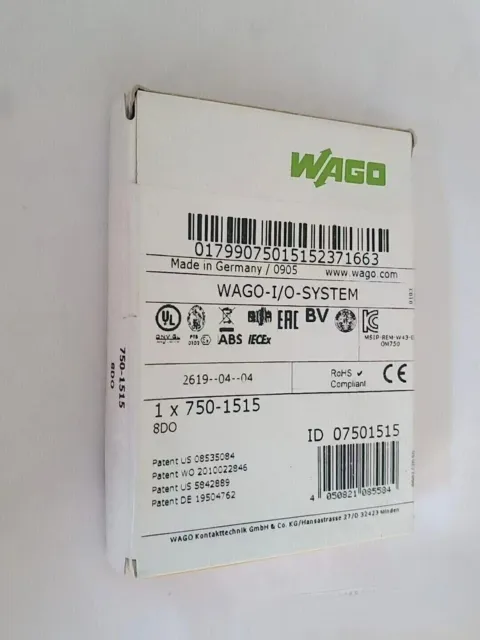 WAGO 750-1515 Module 750-1515 New In Box