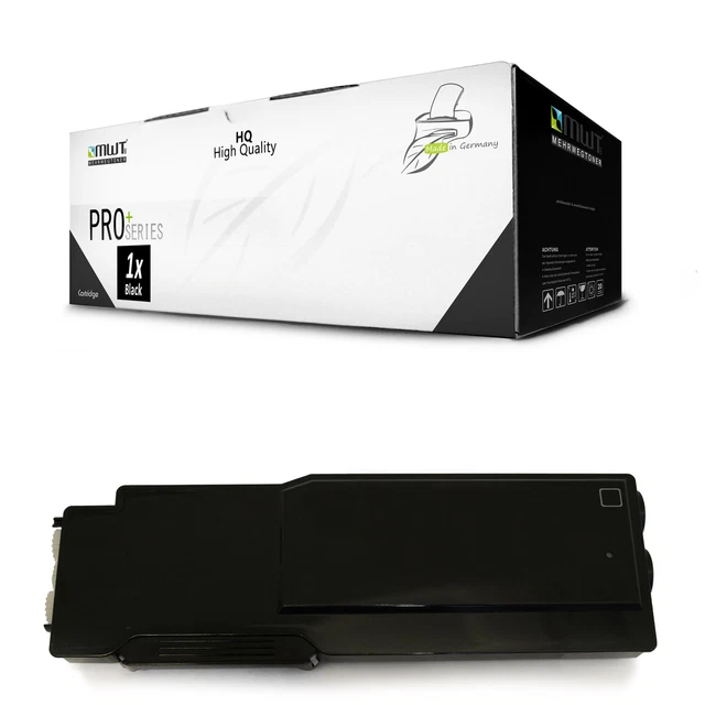 Compatible Dell S3840 / S3845 (593-BCBC) Toner Cartridge, Black, 11K Extra High Yield