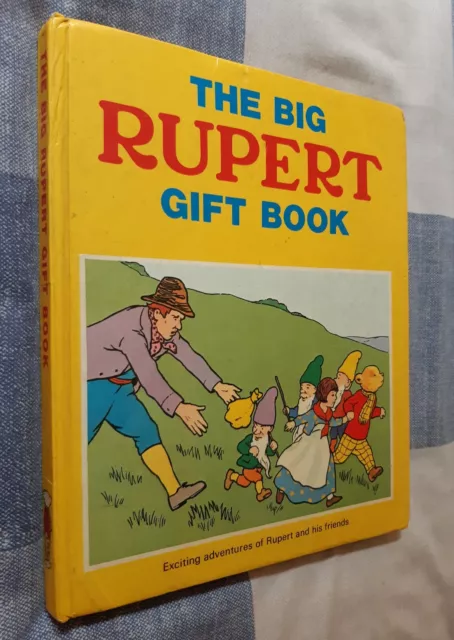 The Big Rupert Gift Book - HB/Annual, c. 1970s, Illustrated [Vintage Children's]