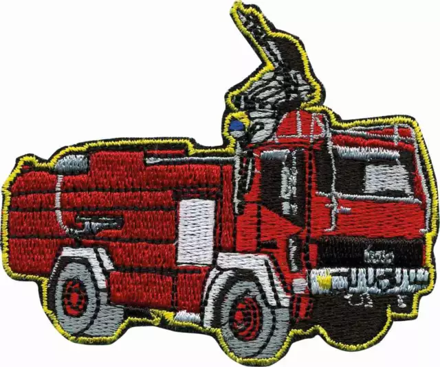 Aufnäher Patch Feuerwehr "Löschfahrzeug" Geschenk NEU