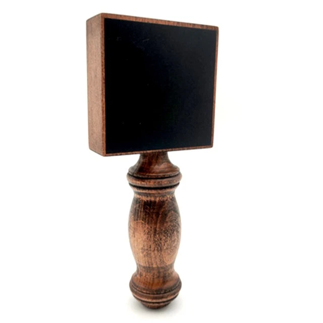 Handle Home Brew Wooden Tap Handle, Reusable Chalkboard DIY CS1