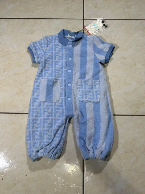 FENDI KIDS Size: 6 Months jump suit