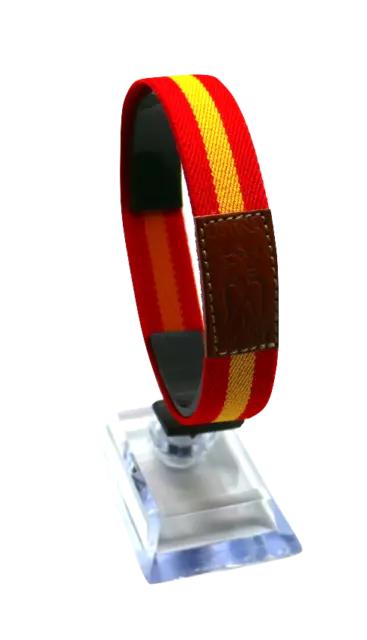 Pulsera Elastica Bandera de España Española Adaptable Diferentes Medidas 2