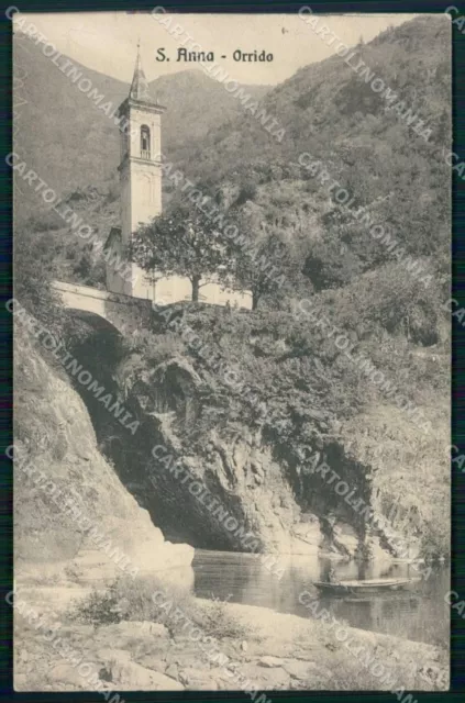 Verbania Cannobio Orrido di Sant'Anna cartolina RT1675