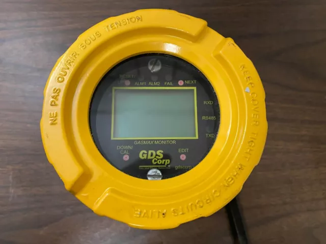 GDS Corp. Gasmax Toxic & Combustible Process Gas Monitor/Controller