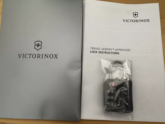 Victorinox Combination Luggage Lock/ Travel Sentry Approved TSA007