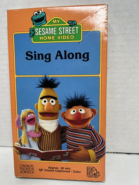 Vhs Menu SESAME STREET SING Along (VHS, 1987) EUR 10,82 - PicClick IT