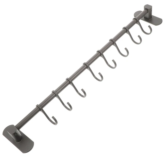 Crochet Tournant Autocollant Missmisq Pour Ustensiles De Cuisine - Support Mural Rotatif 360°, Acier